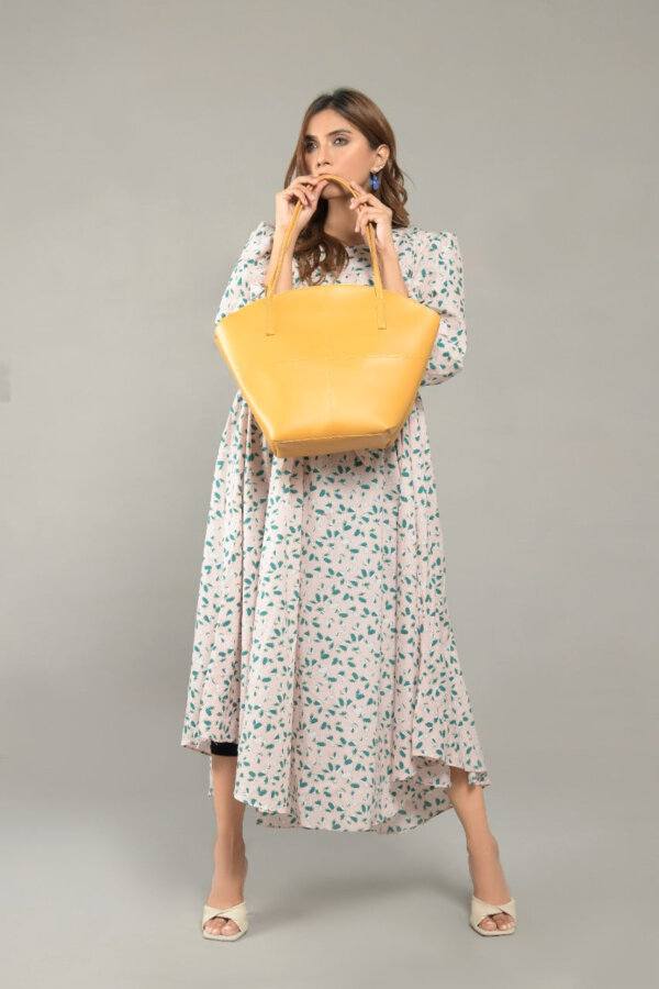TOTE SHOULDER YELLOW - Image 4