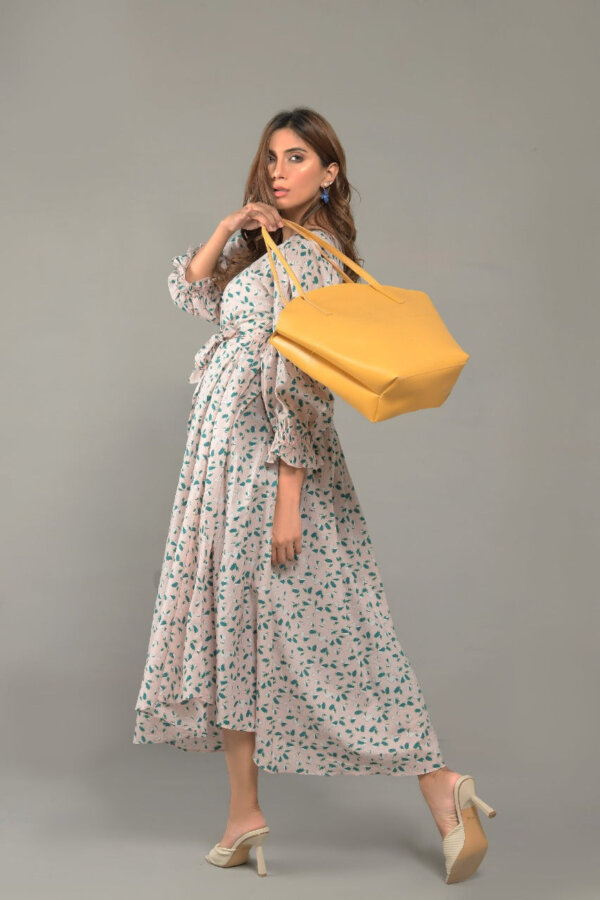 TOTE SHOULDER YELLOW - Image 2