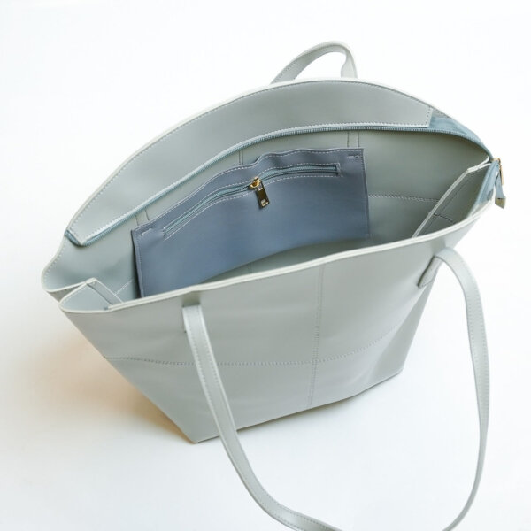 TOTE SHOULDER GREY - Image 3