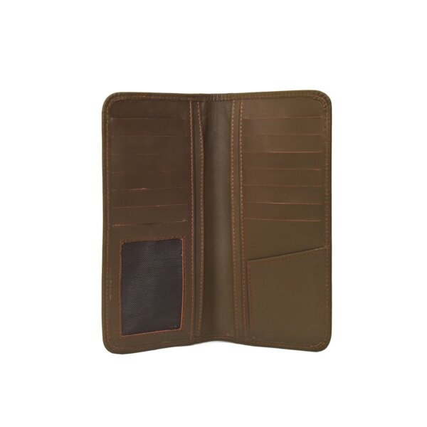 SMART LEATHER WALLET CHOCO - Image 2