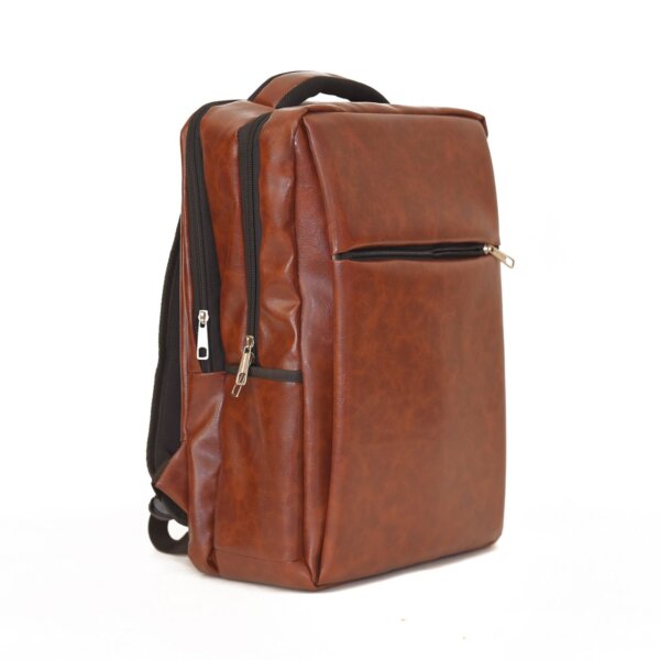 LAPTOP BAG PACK CHOCO BROWN - LEFTOVER