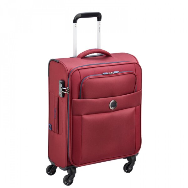 Delsey Paris Cuzco 4W Red Soft Suitcase- set of 3 - Image 7