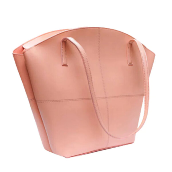 TOTE SHOULDER PINK - LEFTOVER